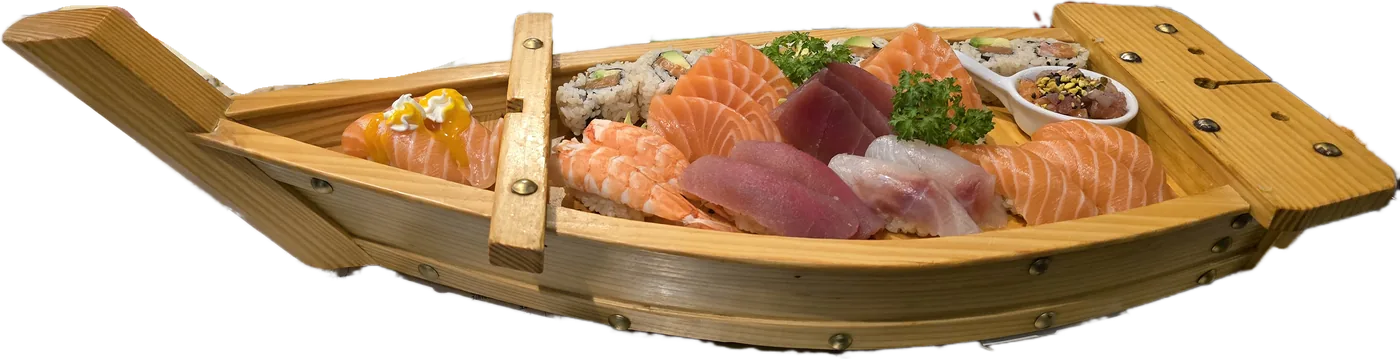 Sushi boat for 3